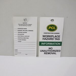 01-00099 PCL Workplace Hazard Tag