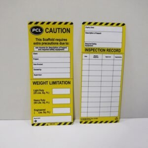 01-00100 Scaffold Tag