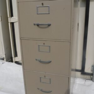 07-00600 Office Filing Cabinet 3 Drawer