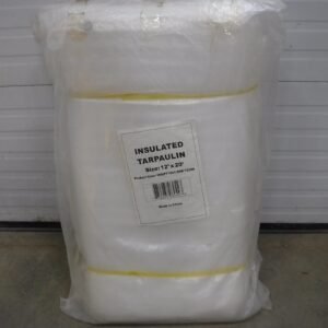 09-00171 White Insulated Tarp 12'x20'