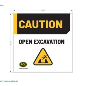 Caution - Open Excavation