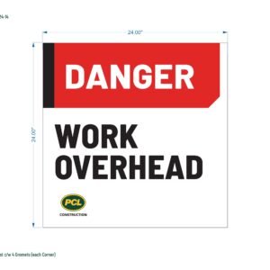 Danger - Work Overhead