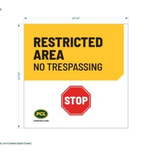 Restricted Area - No Trespassing