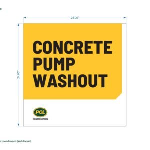 Concrete Pump Washout
